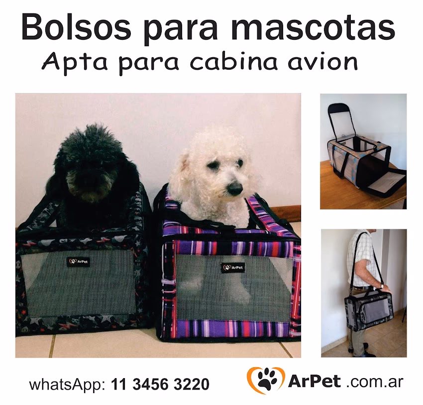 ArPetbolsos para mascotas