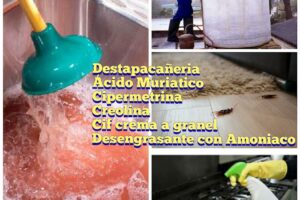 Asear articulos de limpieza