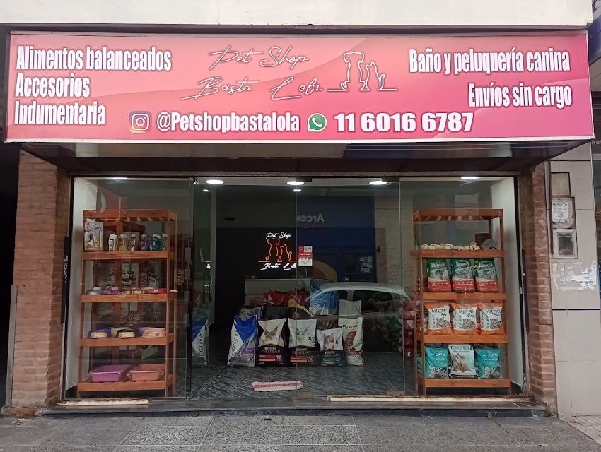 Basta Lola pet shop y peluquería canina