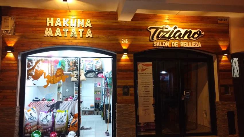 Hakuna Matata Tienda de Mascotas