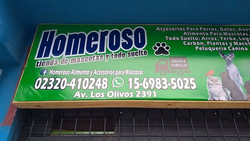 Homeroso Tienda De Mascotas Y Todo Suelto