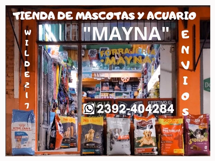 Pets Shop y Acuario Mayna