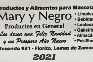 Productos y Alimentos para Mascotas Mary y Negro