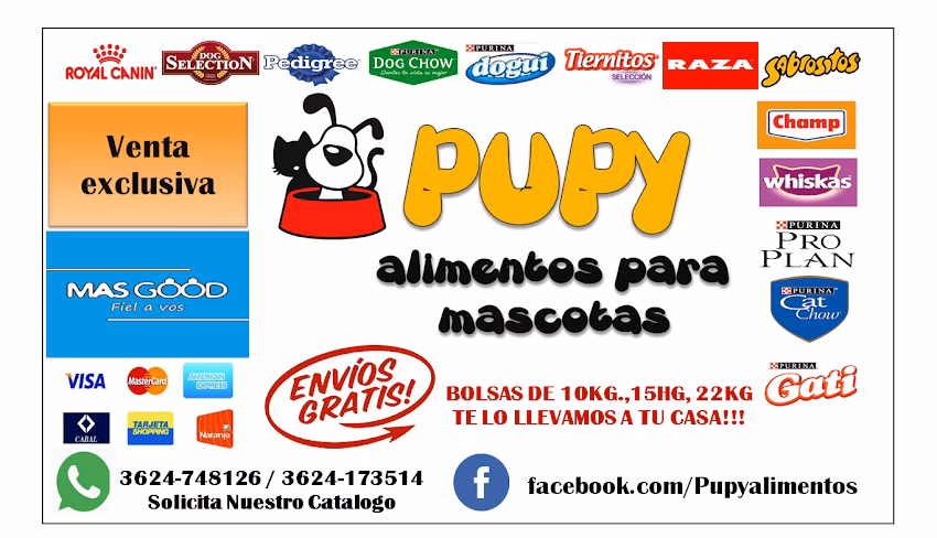Pupy Alimentos para Mascotas