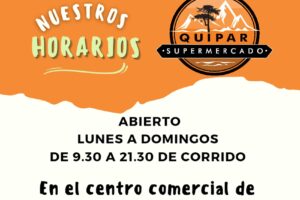 Supermercado Quipar Villa Pehuenia