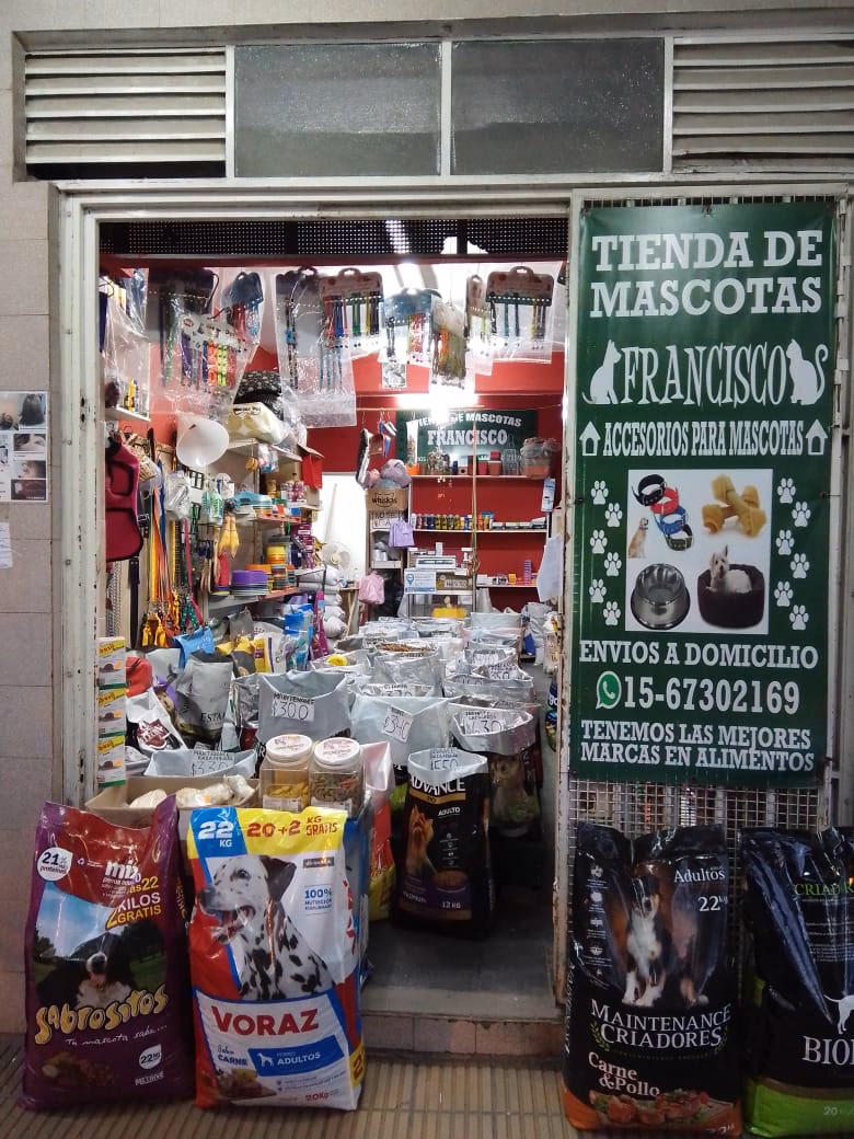 Tienda de mascotas Francisco