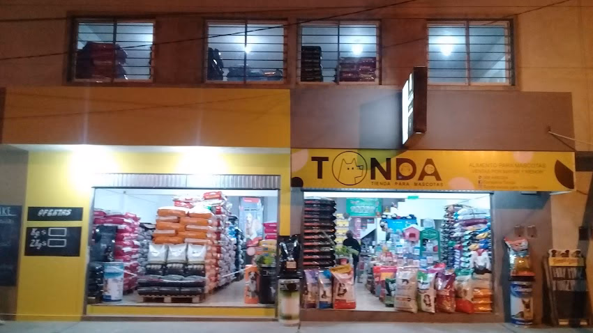 Tonda tienda de mascotas